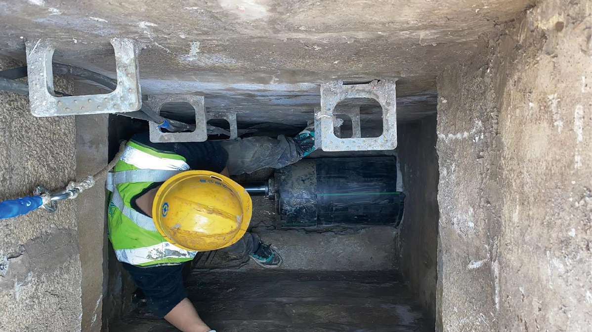 通海HDPE短管内衬法